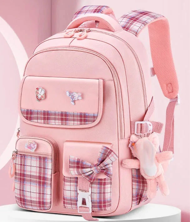 Sac à dos à carreaux ergonomique